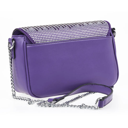 Verde Γυναικεία Τσάντα Ώμου 16-7124 Μωβ